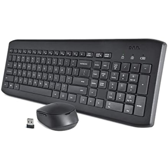 Onn Wireless Keyboard and Mouse with 5 Buttons - Picture 2 of 4
